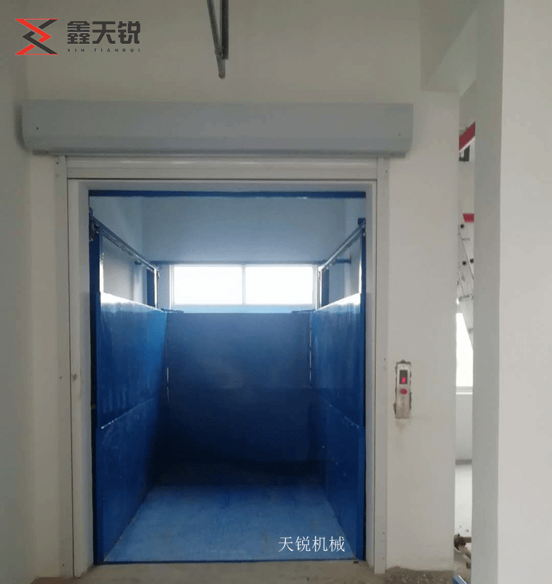 中山上货专用导轨式升降货梯