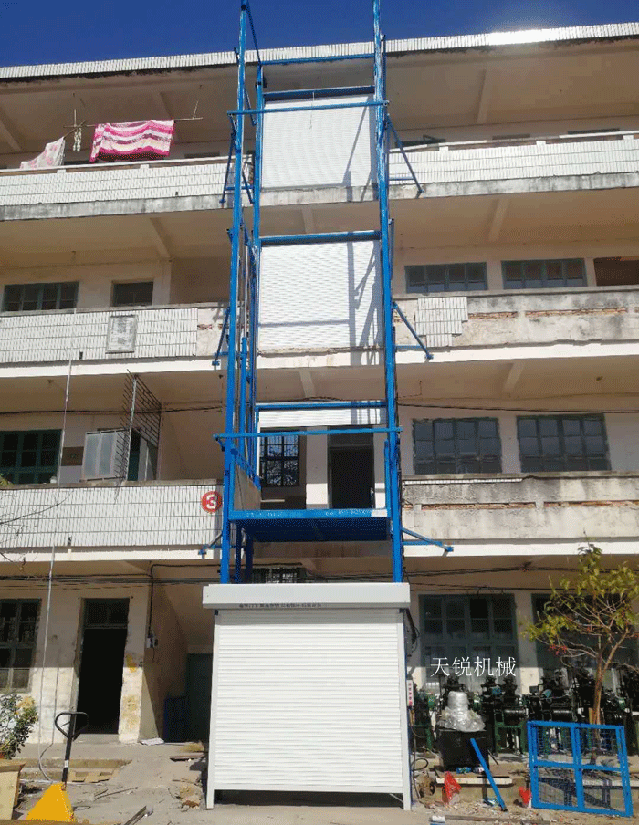 中山室外升降货梯